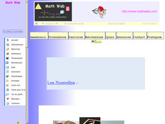 Math Web, les mathématiques interactives